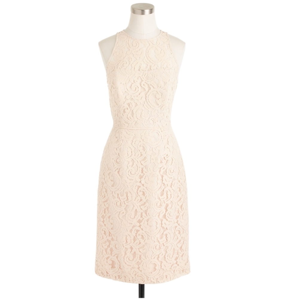 Pamela dress in Leavers lace